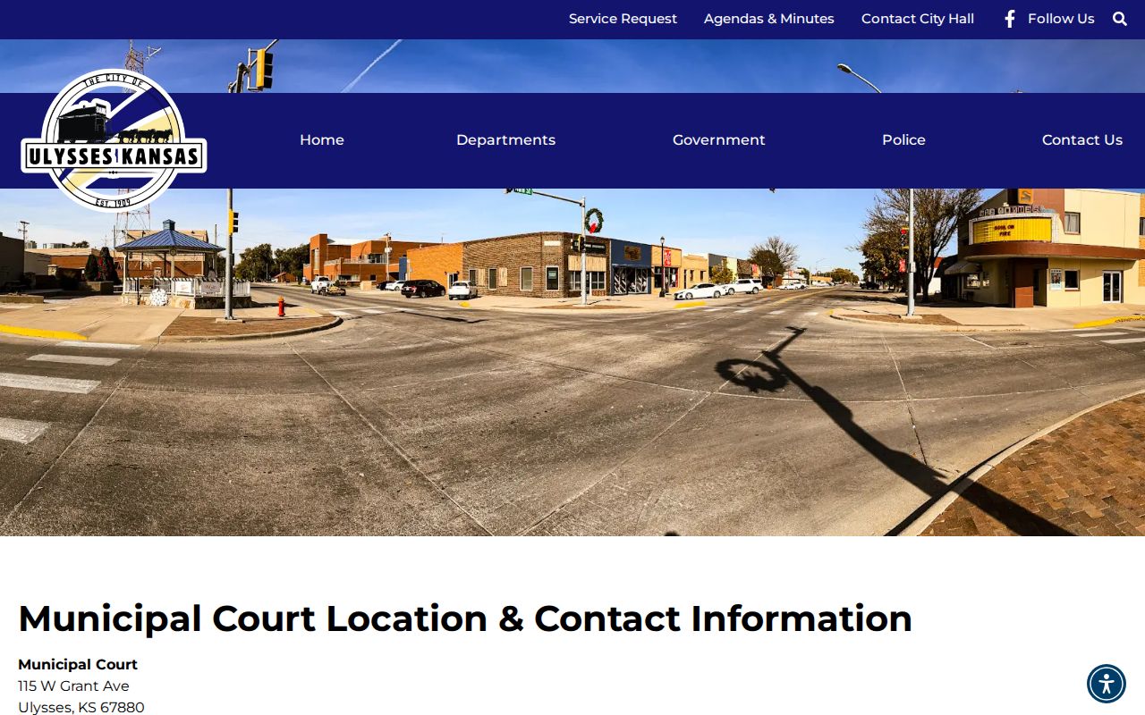Ulysses court records municipal contact form